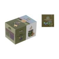  چای سبز فامیلا با طعم به لیمو - 130 گرم بسته 14 عددی6330a358bf38291530